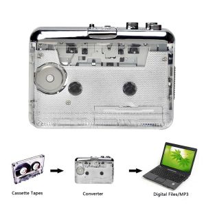 Oyuncular USB Casette Capture Player Casette Mp3 Converter yakalama Stereo Ses Müzik Çalar Casete Casette Win7/8/10/Mac için kaydolma kaydını