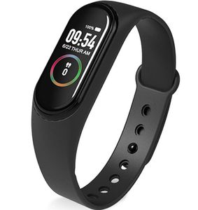 M4 Band Fitness Tracker Watch Sport Bilezik Kalp Hızı Monitörü 096 inç Akıllı Bant Adım Sayaç Hediye Health Wristband5058376