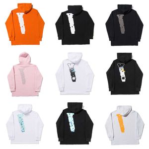 Erkek kapüşonlu tasarımcı kıyafetleri erkek ve kadınlar bahar gevşek kapüşonlu sweatshirt kazak gevşek kırpılmış hem sokak hip hop moda çift yüksek kaliteli lüks kapüşonlar