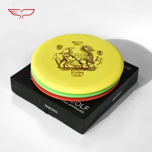 Diskler Yikun Disc Golf Başlangıç ​​Başlangıç ​​Set Sürücü Orta Terjek Putt ve Yaklaşım Disk Uçan Disk