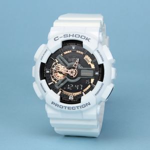 Резиновые часы защита от мужчин, женщины, часы, дизайнер, чтобы посмотреть, как цифровые аутолайтные водостойкие спортивные часы пластиковые многофункциональные часовые пояса шоковые часы