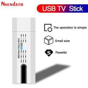 Box Digital Satellite DVB T2 USB TV Stick Tuner с антенной удаленной HD USB TV -приемник DVBT2/DVBT/DVBC/FM/DAB USB TV Stick для ПК