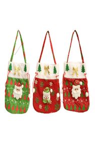 Рождественские подарочные пакеты Cute Cilent Santa Claus Snowman Cookie Suckaging Bags Sacdagem Debs Kids Merry Christmas Gift Sacds TQQ 9548147