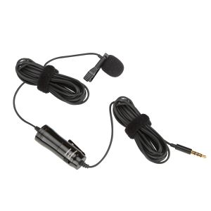 Микрофоны OmniDectional интервью Профессиональное мини -микрофон видеозапись Lavalier Microphone Live Transcast 3,5 -мм Джек Клип на руках бесплатно