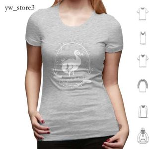 Mens T Shirt Dodo Süresi Dolmuş Pamuk (Beyaz) Gömlek Özel Tasarım Baskı Baskı Kuş Hayvan Ammonit Çiçek Çerçeve Siluet 2861