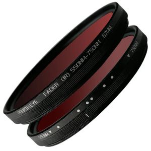 Аксессуары регулируемые инфракрасные фильтр IR Lens Pass Pass Infrared 550 нм до 750 нм 49 52 58 67 77 мм для зеркальной камеры зеркальной камеры Nikon Canon Sony