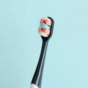 1pcs renk çiçek başı nano diş fırçası bağımsız kutu kutulu doğum hapı diş fırçası yetişkin çocuklar yumuşak diş fırçası