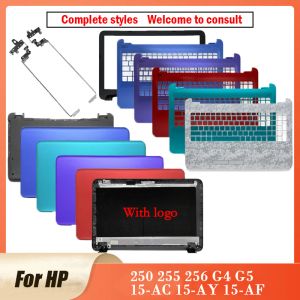 HP 15AC 15AF 15AY 250 G4 255 G4 256 G4 TPNC125 Dizüstü Bilgisayar LCD arka kapak/ön çerçeve/menteşeler/palmon/alt kasa için yeni durumlar