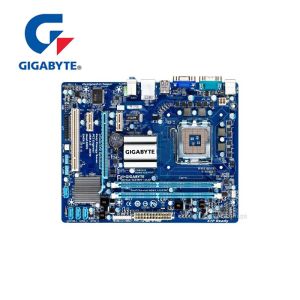 Anakartlar% 100 Gigabayt GAG41MTD3P Anakart LGA 775 DDR3 8GB Masaüstü Ana Pano Intel G41 DDR3 G41MT D3P G41MT D3P Kullanıldı