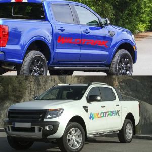 2pcs Car Door Side Sticker для Ford Ranger Raptor Truck Graphic Custom Decor Decal