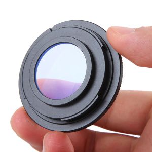 Aksesuarlar Metal Siyah Kamera Lens Adaptör Halkası Cam M42 İplik Montaj Lens Nikon D3200 D3300 D5100 D5200 D5500 D7100 D90 (M42AI)