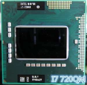 Процессор Intel CPU Ноутбук I7720QM 6M Кэш с 1,6 ГГц до 2,8 ГГц I7 720QM SLBOL PGA988 45W Ноутбук Совместимый с PM55 HM57 HM55 QM57