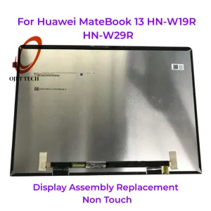 Оригинал экрана Новый для 13 -дюймового дисплея ноутбука ЖК -монитор для Huawei Matebook 13 HNW19R HNW29R Дисплей Сборка.