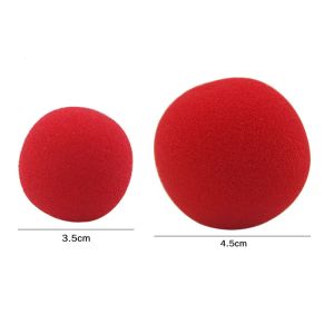 10 шт. Супер мягкий красный мяч губки (3,5/4,5 см.