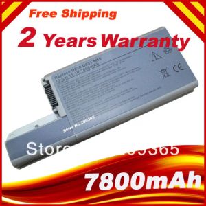 Piller 6600mAH 9 Hücreler Dell Latitude D820 D830 M65 DF192 CF623 D531 D531N 3120393 M4300 ÜCRETSİZ Kargo