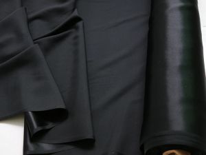 100см*112 см Супер мягкий чистый шелк ткань ткань Черный глянцевый натуральный шелковый атласный материал для платья