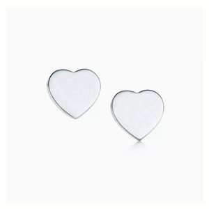 S925 Серебряные сердечные серьги для сердечных дизайнер