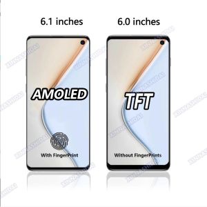 Протестирован TFT для Samsung Galaxy S10 SM-G973F SM-G973U SM-G973W ЖК-дисплей.