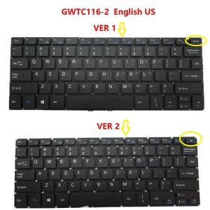 Клавиатура клавиатуры для ноутбука для шлюза GWTC1162 MB2549011 F0038011 GWTC1162BK GWTC1162BL GWTC1162IN US NO FRAME