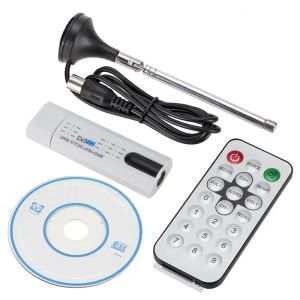 Box Digital Satellite DVB T2 USB TV Stick для DVBT2/DVBC/FM/DAB TV TUNER USB Dongle PK MK809IV с удаленным