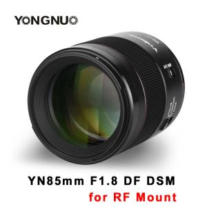 Accessori Yongnuo Yn85mm F1.8R DF DSM Focus manuale della fotocamera a cornice completa Focus per Canon RF EOSR Monte 85mm F1.8 Portrait Lens