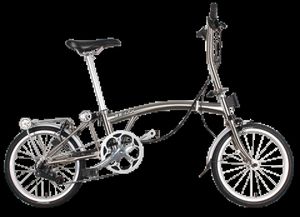 Bikes 3Sixty katlanır bisiklet 6speed m s-bar s6 ectro gümüş l48