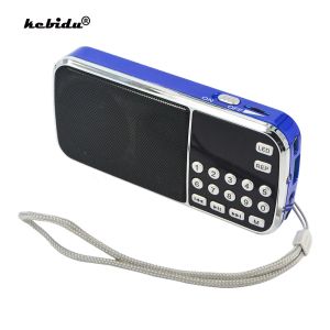 Игроки L088 Hifi Mini Discovery Mp3 Audio Player усилитель фонарика Mini SD Card Card Card FM Radio Portable оптом