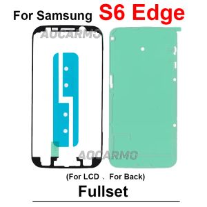 Фуллетный клей для Samsung Galaxy S6 S7 Edge+ S8 S9 Plus S10+ Lite 5G S10E S10PLUS ЖК -дисплей с наклейкой на стике