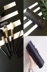 Brand 9 PCs Makeup Brushes Set Kit Travel Beauty Professional Wood Handle Foundation Lips Cosmetics Rinck9529568