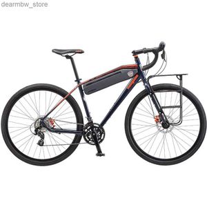 Bisikletler erkek elroy macera bisiklet 700c tekerlekler bisiklet mavi 54cm çerçeve boyutu bisiklet bisiklet l48