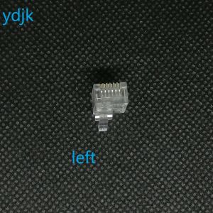 10pcs/lot RJ12 Bağlayıcı 6p6c Sağ Toka Sol Toka Kablo Fişi Telefon için Kristal Başlık EV3 NXT
