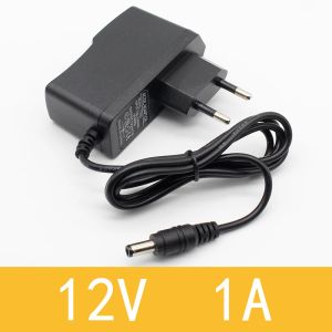 1pcs 100-240V AC-DC Güç Adaptörü Şarj Cihazı Adaptörü 5V 12V 1A 2A 0.5A AB fiş 5.5mm x 2.5mm/5V3ADC fiş Micro USB