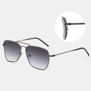 Классический бренд ретро солнцезащитные очки роскошные дизайнер Raybaa Square Pilot Солнцезащитные очки для мужчин и женщин Новый продукт.
