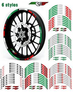 Creative Fashion Racing Tire Film Trend Decorative Color Letter Letter Motorcycle Sticker Внутренний крайний край.