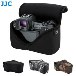 Части JJC DSLR Camera Came Case Soft Neoprene Mud Mack для Canon EOS R8 R RP R5 R6 Sony A7R V A7IV A7SIII Nikon D750 D7200 Panasonic GH5