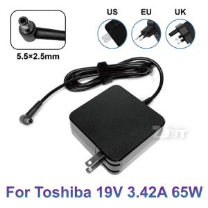 Adaptör 19V 3.42A 65W 5.5*2.5mm AC Dizüstü Bilgisayar Toshiba L600 C600 L700 Uydu için Şarj Cihazı L25S1196 ASUS LENOVO için