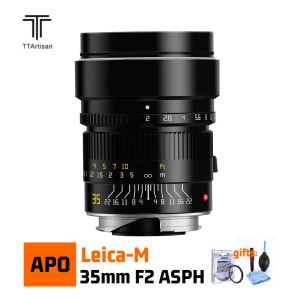 Accessori ttartisan APO 35mm f2 APSH LENS per leica m Camera di montaggio Full Full Full Len per M2 M3 M4 M5 M6 M7 M8 M9 M9P M10 M262 M240 M240P