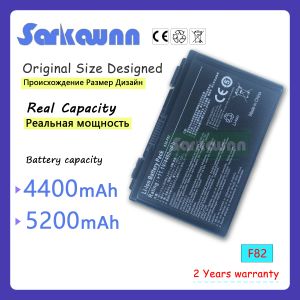 Piller Sarkawnn 6Cells F82 90NVD1B1000Y Dizüstü Bilgisayar ASUS F52 F82 F83S K40 K40E K40IJ K40IN K50 K51 K50ABX2A K50IJ K50IN