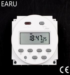 Akıllı Ev Kontrolü CN101A Zamanlayıcı Anahtarı ACDC 12V 24V 110V 120V 220V 230V 240V Dijital LCD Güç Haftası Mini Programlanabilir Zaman Rölesi 3057956