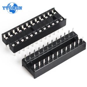 10pcs IC Koltuk Dip IC Soket Adaptörü Lehim DIY soketleri 6pin 8pin 14pin 16pin 18pin 20pin 24pin 28pin