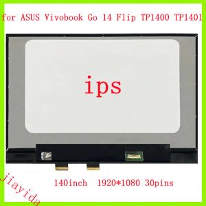 ASUS VIVOBOOK için ekran FHD 14 Flip TP1401K TP1400 TP1400KA TP1400K Dizüstü Panel Matrisi 140 