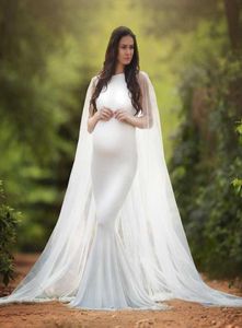 Günlük elbiseler tüp üst yaka hamilelik fantezi çekim po hamile giyim popografi proplar annelik elbisesi kıyafetleri4376337