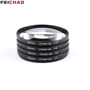 Makro Kapat Lens Filtre Kiti 1 2 4 10 Closeup 37mm 52mm 58mm 62mm 77mm DSLR Kamera Aksesuarları 240327