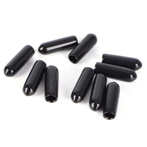 10pcs/lot 3/4/5/6/7/8mm pvc uç kapak uçurtma kapak 4 hat için kauçuk uç kapaklar dört dublör uçurtma sabit vidalı iplik koruyucular