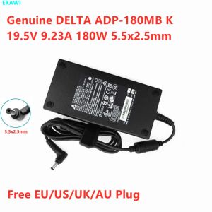 Adaptör Orijinal Delta 19.5V 9.23A 180W 5.5x2.5mm ADP180MB K Güç Kaynağı MSI GE73 GL63 GS63VR CLEVO Hasee Dizüstü Şarj Cihazı