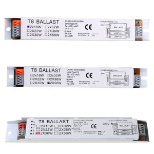 2x18/30/58W Elektronik Balast T8 Ev Ofisi için Doğrusal Floresan Balast