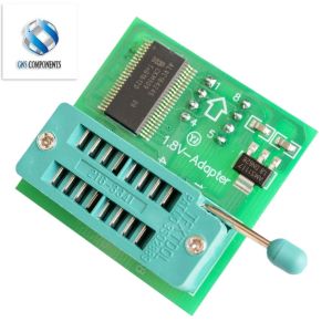 Serie CH341 EEPROM Flash BIOS USB SOP8 Clip di prova per programmazione EEPROM+Adattatore da 2 Adapter da 2,8 V per iPhone o scheda madre