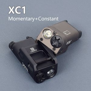 Taktik SF XC1 İzci Işık Mini LED El Flashlight Lanterna Picatinny Rail'e monte edilmiş