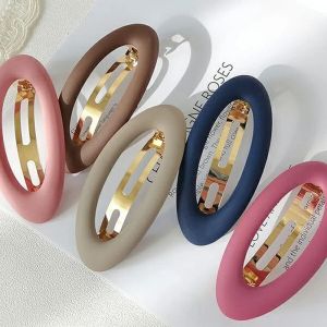 1pc Matte Snap Hair Clips для женщин, шпилька корейская прическа для волос Barrette хвост -держатель для девочек аксессуары для волос волос