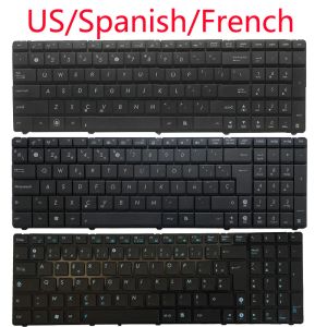 Klavyeler US/SP/İspanyol/FR/ASUS N53SN N53SV N53T N53JF N53JG N53JL N53JN N53JQ X75A X75SV X75U X75VB X75VC X75VD X75S